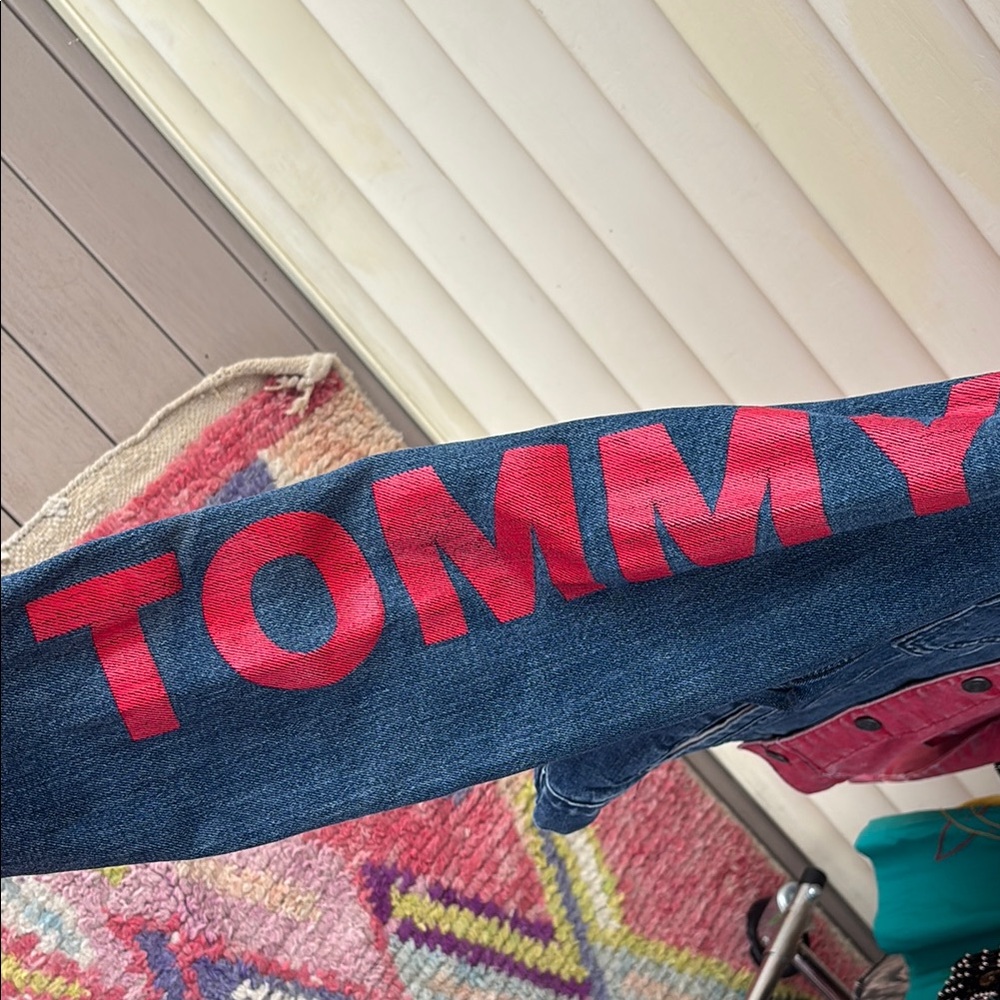 Tommy Hilfiger Two-Tone Denim Jacket - Picture 3 of 4